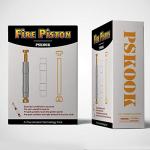 PSKOOK Metal Fire Piston Educational Campers/Survival/Preppers Scientific Lesson