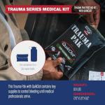 Adventure Medical Kit Trauma Pak First Aid Kit with QuikClot - First Aid Kit for Emergency Supplies, Camping Essentials & More - Compact Trauma Kit with Gloves, Alcohol Swabs, Bandages & More