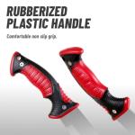 Machete with Saw - 17” Heavy Duty Tool & Sheath - Ergonomic No-Slip Handle - Survival Knife with Serrated Blade - Machetes for Bushcraft Hunting Garden Cutting Trees and Yard Work 111084