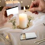 100 Boxes of Mostly Blank White Wooden Matches | Strike on Box Matchboxes Traditional Wooden Matchsticks | Wedding Party Event Favors to Customize