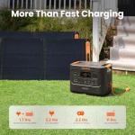 Jackery HomePower 3000 Portable Power Station, 3600W (Surge 7200W) Output, 3072Wh LFP Battery Solar Generator, Essential Home Backup for Home Use, Power Outage, RV, Emergencies (Solar Panel Optional)