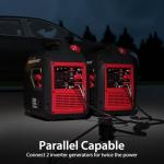 2500-Watt Portable Inverter Generator with Quiet Technology