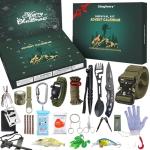Survival Kit Advent Calendar for Adult Men - 24 Days Christmas Countdown Calendar Survival Gears Gift Outdoor Tools for Teen 2025 Xmas Holiday Surprise Gifts
