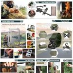 Survival Kit Advent Calendar for Adult Men - 24 Days Christmas Countdown Calendar Survival Gears Gift Outdoor Tools for Teen 2025 Xmas Holiday Surprise Gifts