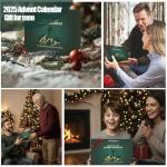 Survival Kit Advent Calendar for Adult Men - 24 Days Christmas Countdown Calendar Survival Gears Gift Outdoor Tools for Teen 2025 Xmas Holiday Surprise Gifts