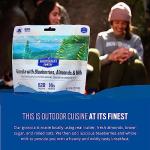 Backpacker's Pantry Granola with Blueberries Almonds & Milk - Freeze Dried Backpacking & Camping Food - Emergency Food - 16 Grams of Protein, Vegetarian - 1 Count