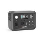 Portable Power Station 300W (Peak 600W), ALLWEI 256Wh Solar Generator with 60W USB-C PD Output, 110V Pure Sine Wave AC Outlet Backup LiFePO4 Battery for Outdoors Camping Travel Home Blackout