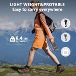 Portable Power Station 300W (Peak 600W), ALLWEI 256Wh Solar Generator with 60W USB-C PD Output, 110V Pure Sine Wave AC Outlet Backup LiFePO4 Battery for Outdoors Camping Travel Home Blackout