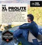 Tough Outdoors Extra Large Sleeping Bag - Adult Sleeping Bag Camping & Backpacking - 3-Season Fall, Spring, Summer Sleeping Bag - Lightweight Waterproof Compact Sleeping Bag w/Compression Sack