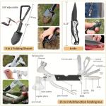 Survival Kit, 252Pcs Survival Gear First Aid Kit with Molle System Compatible Bag and Emergency Tent, Emergency Kit for Earthquake, Outdoor Adventure, Hiking, Hunting, Gifts for Men Women (Red)