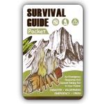 Tiny Pocket Survival Guide EDC Survival Kits Military Grade for Field Emergency, First Aid, Disaster, and Rural Urban Preparedness