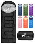 Sportneer Sleeping Bags for Adults, Warm & Cold Weather Sleeping Bag for Adults Kids Boys Girls - Lightweight Compact Camping Gear Equipment, Traveling, Backpacking, Hiking