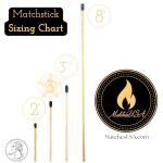 200 Count - 3" White Color Matches - Plus Free Strikers - (3 inches Long) - Wholesale Bulk Safety Matches (200) (White)