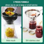 Canning Supplies Starter Kit - Water Bath Canning Pot with Rack,Stainless Steel Canner Kit Set Tools: 2pcs Funnels,3 in 1 Lid Lifter,Ladle,Tongs,Silicon Gloves & Accessories Equipment for Beginner