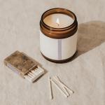 28 PCS Match Striker Stickers, Match Striker Paper with Adhesive, Ideal for Fireplace Matches (Rectangle)