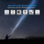 USB Rechargeable Waterproof Magnetic LED Flashlight