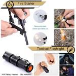 EMDMAK Gifts for Men Dad Husband Boyfriend, Survival Gear and Equipment 15 in 1, Outdoor Emergency Survival Kit, Camping Hunting Fishing Christmas Birthday Gifts Ideas for Him Teen Boy Cool Gadget