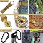 EMDMAK Gifts for Men Dad Husband Boyfriend, Survival Gear and Equipment 15 in 1, Outdoor Emergency Survival Kit, Camping Hunting Fishing Christmas Birthday Gifts Ideas for Him Teen Boy Cool Gadget