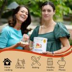 Ready Harvest Freeze Dried Food - Peaches | Gluten-Free Snacks | Emergency Fruit | #10 Can | 25-Year Shelf Life | Cans Filled to the Top