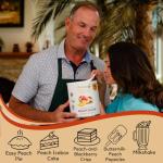 Ready Harvest Freeze Dried Food - Peaches | Gluten-Free Snacks | Emergency Fruit | #10 Can | 25-Year Shelf Life | Cans Filled to the Top