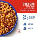 Freeze-dried Chili Mac with Beef for Preppers