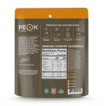 Peak Refuel Venison Country Casserole | Chad Mendes Signature Meal | Premium Freeze-Dried Variety Meals | Hunting, Survival, Camping, Backpacking Food | High-Protein Game Meats | MRE | Made in USA