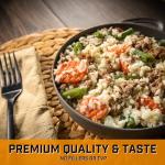 Peak Refuel Venison Country Casserole | Chad Mendes Signature Meal | Premium Freeze-Dried Variety Meals | Hunting, Survival, Camping, Backpacking Food | High-Protein Game Meats | MRE | Made in USA