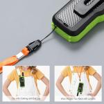 BAOFENG GT-18 Walkie Talkies for Kids Adult, License Free Long Range Rechargeable FRS Two Way Radio,1500mAh USB-C Battery, 22 Channels with NOAA for Camping Hiking Family, 3 Pack (Yellow, Green, Blue)