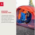 Marmot Midpines 4-Person Tent | Weather-Resistant and Durable, Red Sun/Picante
