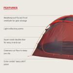 Marmot Midpines 4-Person Tent | Weather-Resistant and Durable, Red Sun/Picante