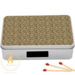 16 Count - Sheet of Adhesive Match Striker Strip Stickers (2" x 1/2") | Replacement Stryker Stricker for Safety Matches | Peel & Stick Flint Lighter Pad for Wood Mach Book (Solid Black, 16 Pack)