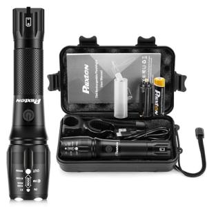 PHIXTON 5000 Lumen Rechargeable LED Flashlight