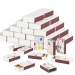 60 Pack Matches Bulk, 2.24x1.42x0.59 in - Matchbooks, Bulk Matches Blank for DIY Matchbook & Wedding Matches, Double Sided Strike Pad with Party Supplies (No Matches)