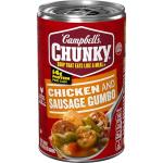 Campbell’s Chunky Soup, Chicken and Sausage Gumbo, 18.8 Oz Can