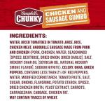Campbell’s Chunky Soup, Chicken and Sausage Gumbo, 18.8 Oz Can