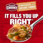 Campbell’s Chunky Soup, Chicken and Sausage Gumbo, 18.8 Oz Can