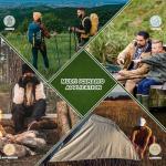 Survival Kit Advent Calendar for Men 24 Days Countdown with Premium Outdoor Survival Tools with Essential Emergency Gear Cool Gadgets Ideal Gift for Adventurers Campers Survivalists