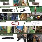 Survival Kit Advent Calendar for Men 24 Days Countdown with Premium Outdoor Survival Tools with Essential Emergency Gear Cool Gadgets Ideal Gift for Adventurers Campers Survivalists