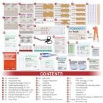 RHINO RESCUE 350 Pieces OSHA All-Purpose First Aid Kit, Home & Office Professional Medical Supplies, Ideal for Emergency, School, Business FSA HSA Eligible