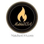 Includes Matches ! | Smoke Gray Glass Matches Cloche | Grey Tinted Decorative Match Holder Jar for Candles Set Display (Black Matches)