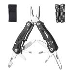 MINI Multitool Pliers, Birthday Christmas Gifts for Men Boyfriend Dad Husband Women, Pocket Knife 14-In-1, Rugged and Practical Portable Computer and Bike Gadgets, Black Camping and Survival Tools