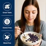 Augason Farms Freeze Dried Whole Blueberries Can