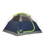 Coleman Sundome Camping Tent with Rainfly, 2/3/4/6 Person Tent Sets Up in 10 Mins, Weatherproof Shelter for Camping, Festivals, Backyard, Sleepovers, & More