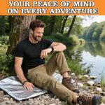 NVioAsport Paracord Survival Bracelet (3 Pack) - Adjustable with Fire Starter, Whistle, Compass - Survival Gear for Hiking, Camping, Fishing, Gifts for Men Dad Husband