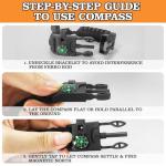 NVioAsport Paracord Survival Bracelet (3 Pack) - Adjustable with Fire Starter, Whistle, Compass - Survival Gear for Hiking, Camping, Fishing, Gifts for Men Dad Husband