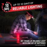 Energizer WeatheReady Power Outage Kit with 2-in-1 LED Flashlight Lantern, LED Headlamp, IPX4 Water-Resistant, Backup AA + AAA Batteries, Storage Case, Hurricane Preparedness Items