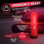 Energizer WeatheReady Power Outage Kit with 2-in-1 LED Flashlight Lantern, LED Headlamp, IPX4 Water-Resistant, Backup AA + AAA Batteries, Storage Case, Hurricane Preparedness Items