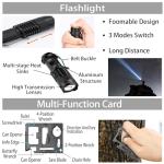 GPUSFAK Emergency Survival Kit, 144pcs Survival Gear with Molle Pouch for Camping Hiking for Men