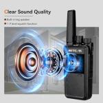 Retevis RT68 2 Way Radio, Long Range Walkie Talkies for Adults (10 Pack) with 10 Multi Way Charger, Easier Securer Charging, 1200mAh, Compact Handheld Two Way Radios Rechargeable for Industry