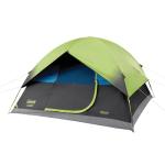 Coleman Sundome Dark Room 4/6 Person Tent, Blocks 90% of Sunlight to Keep Inside Cool, Weatherproof Tent with Rainfly Sets Up in Minutes